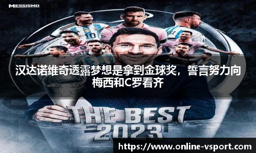 汉达诺维奇透露梦想是拿到金球奖，誓言努力向梅西和C罗看齐